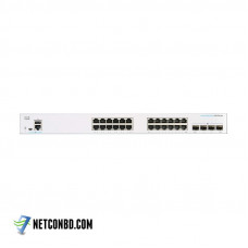 Cisco CBS350-24P-4G-EU network switch Managed L2/L3 Gigabit Ethernet (10/100/1000) Silver