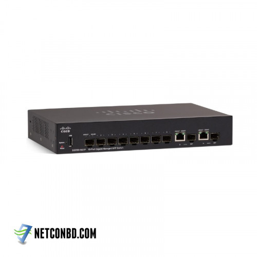 Cisco SG350-10SFP 10-Port Gigabit Managed Switch