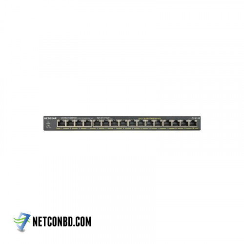 Netgear GS316P 16 Port Gigabit Ethernet Unmanaged PoE+ Switch with Flex PoE
