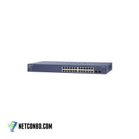 Netgear GS724TP 24 Port Prosafe Gigabit POE Manage Switch (24 PoE Port + 2 SFP Port)