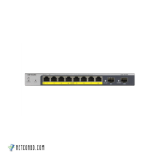Netgear Prosafe GS110TP 10 Port Managed Desktop Smart Switch Netgear Prosafe GS110TP 10 Port Managed Desktop Smart Switch
