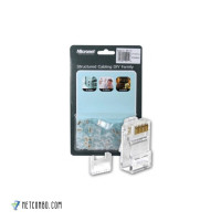 Micronet Cat 6 RJ45 Cable Connector-Pack Of 20 Pieces