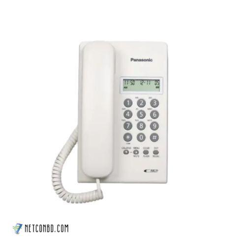 Panasonic KX-T7703 Corded Telephone Set (White/Black)